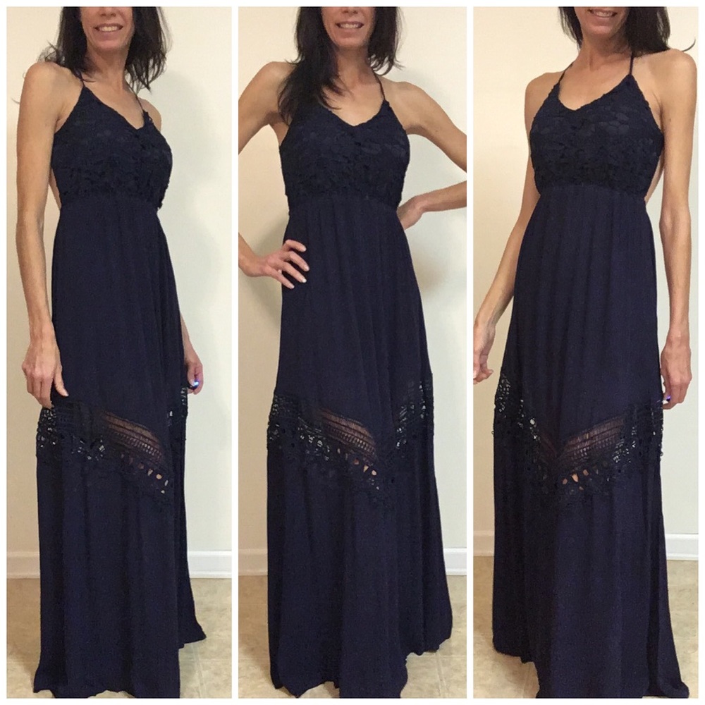 Blue Maxi Dress - Picture 5 of 5